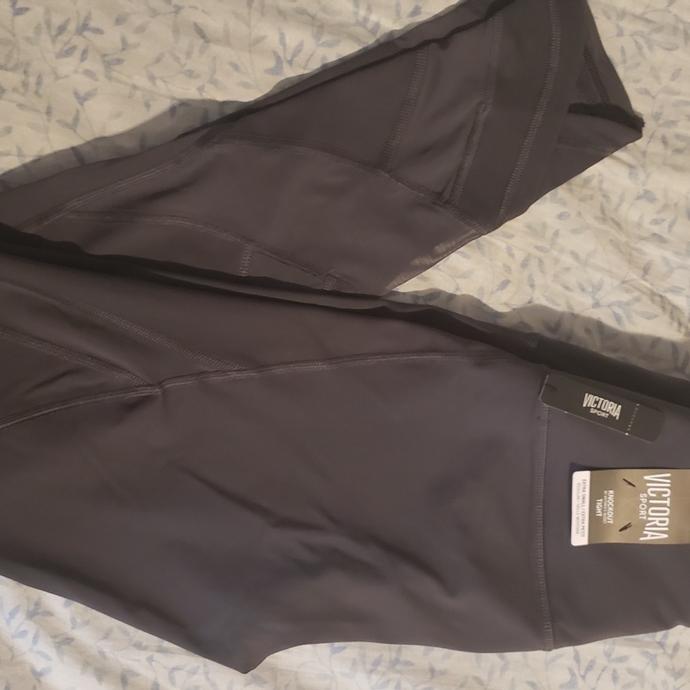 NWT Victoria's Secret knockout mesh tights XS